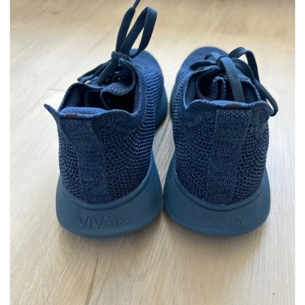 VIVAIA Unisex Mesh Urban Sneakers Navy Knit Walking‎ Comfort Shoes Hands free 44